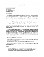 Blue Climate Coalition Letter – White House, 2011/18/09 – Condensed